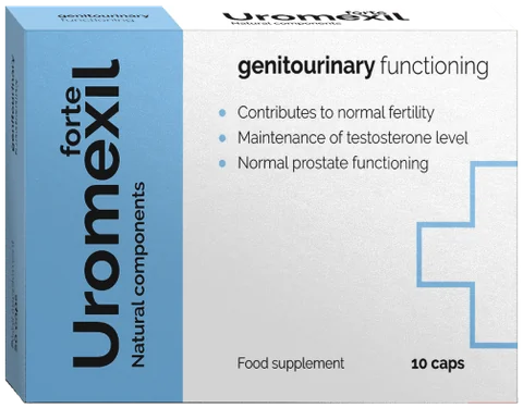 Uromexil Forte cápsulas para la próstata y el tracto urinario masculino