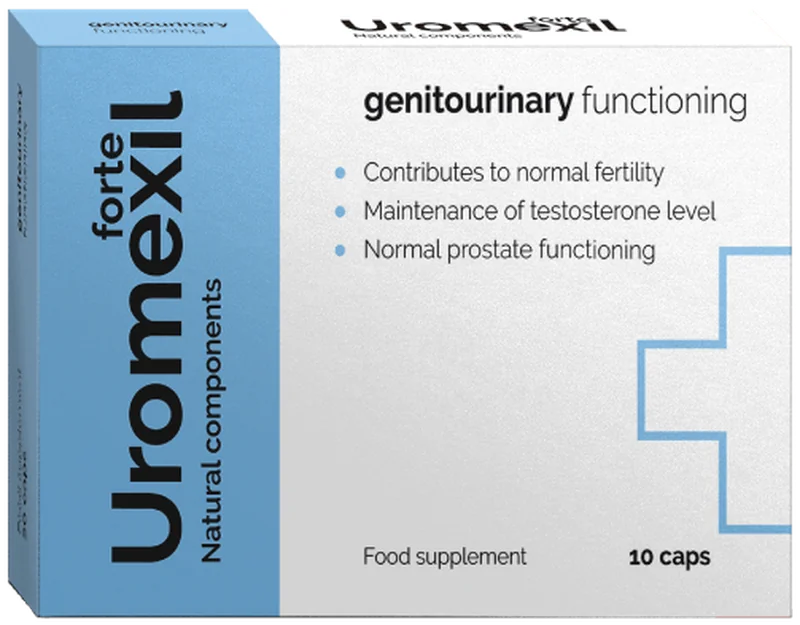 Uromexil Forte cápsulas para la próstata y el tracto urinario masculino